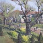 Spring Willows, Rockport. Artist: Tom Nicholas, N.A., A.W.S.