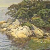 TM Nicholas High Tide  Stage Fort Park  Gloucester